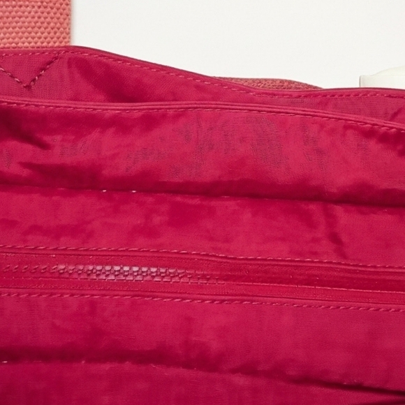 Kipling Red Elysia Crossbody Bag NWT - Picture 4 of 7